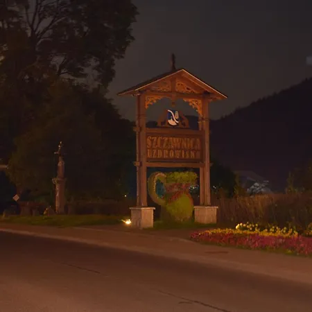 Pieniny, Centrum Szczawnicy Rum i privatbostad
